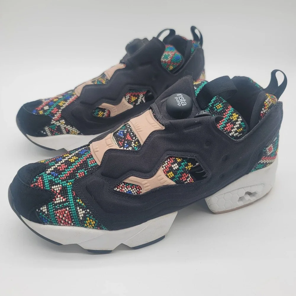 Reebok Instapump Fury GT Aztec Beads BD3095 Mens 10 Multicolor Sneakers